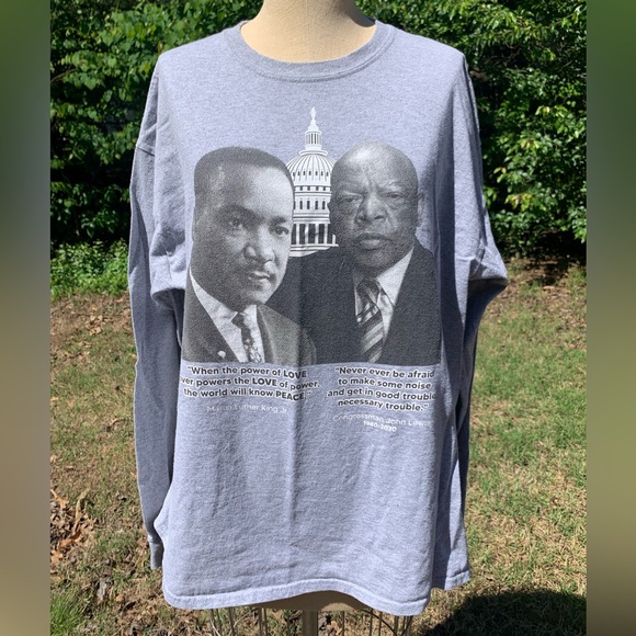 Long Sleeve MLK & John Lewis Inspiration Shirt - Picture 12 of 16